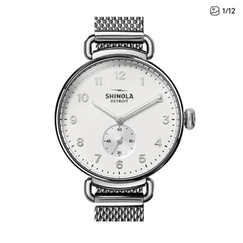Shinola The Canfield Watch 38mm